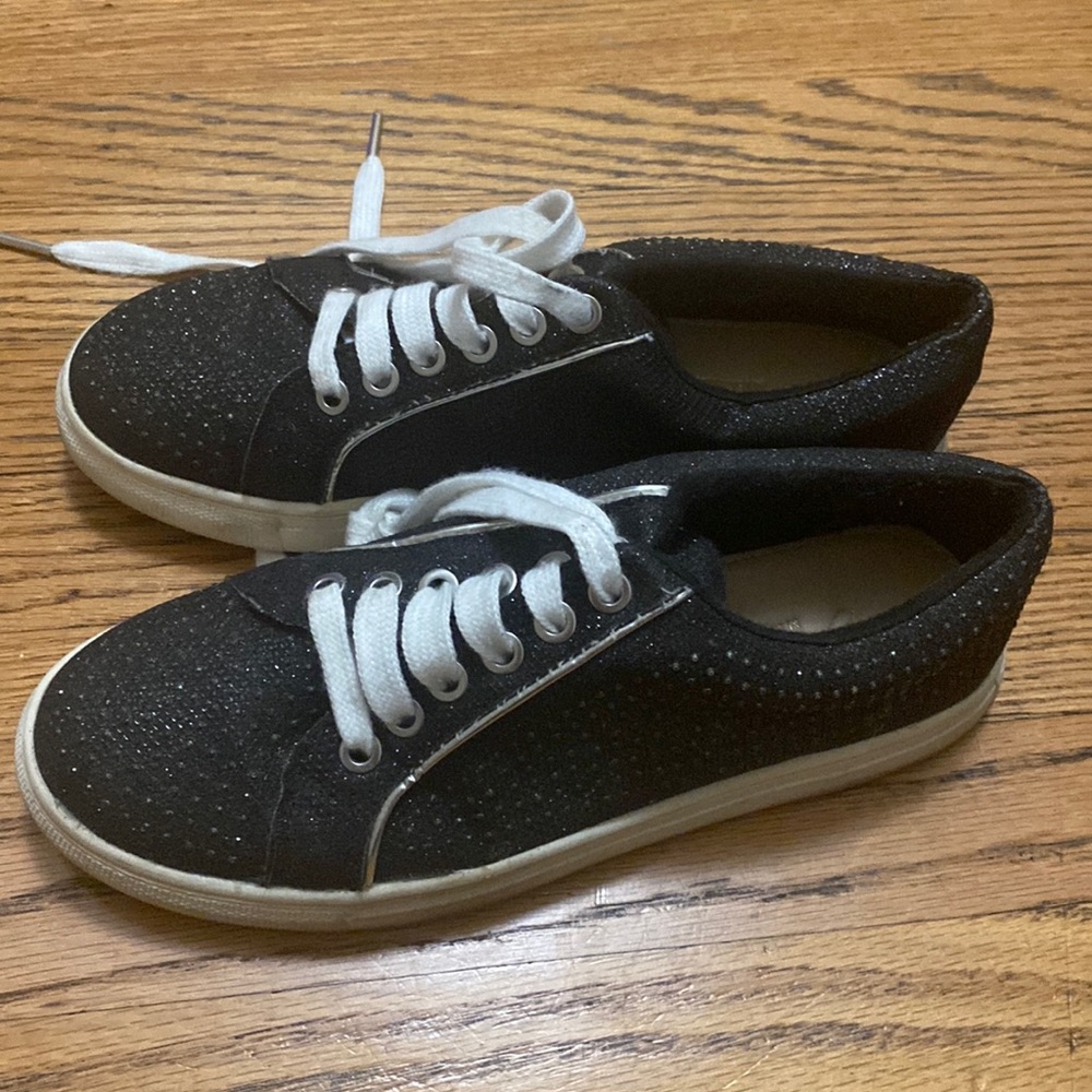 Badgley Mischka Jewel sparkly sneakers. Worn a handful of times. So cute!